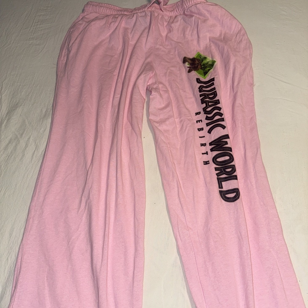 Bio World Jurassic World Rebirth Women's Pj Pants Pockets Large